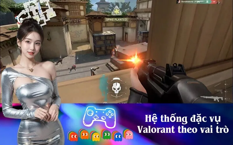 Hệ thống đặc vụ Valorant theo vai trò