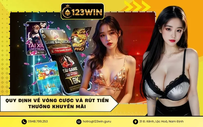 Quy định về vòng cược và rút tiền thưởng khuyến mãi